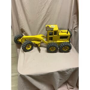 Vintage TONKA Road Grader  USA 70s/80s  STEEL CONSTRUCTION